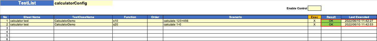 Spec-Report format